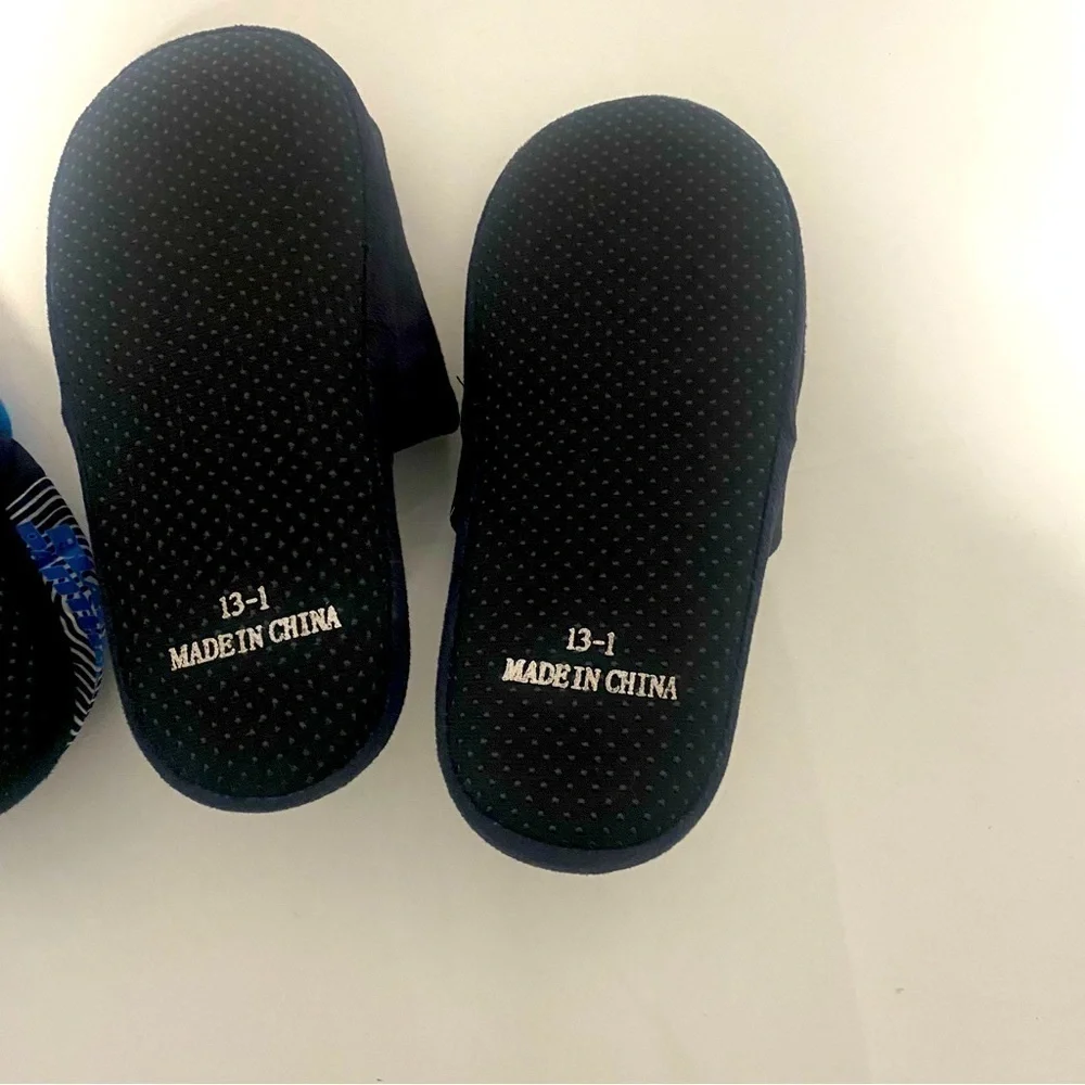 Marvel Black Panther Lot of (2) Slippers Size 13/1 NWOT